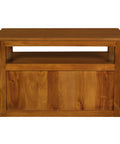 Tasmania 2 Door TV Stand (Light Pecan)