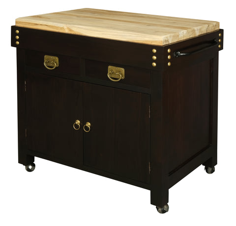 Heritage 2 Door 2 Drawer Butcher's Block