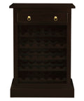 Tasmania 1 Drawer Wine Rack - 30 Bottles (Chocolate)