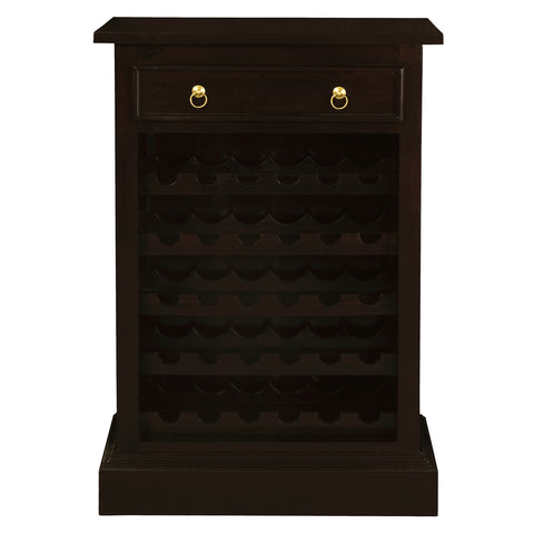 Tasmania 1 Drawer Wine Rack - 30 Bottles (Chocolate)